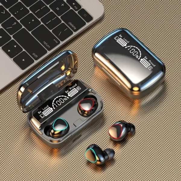Wireless Bluetooth Earbuds: M10 Model