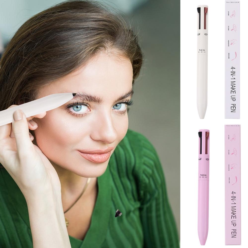 4 In 1 Waterproof Makeup Pen Eyebrow