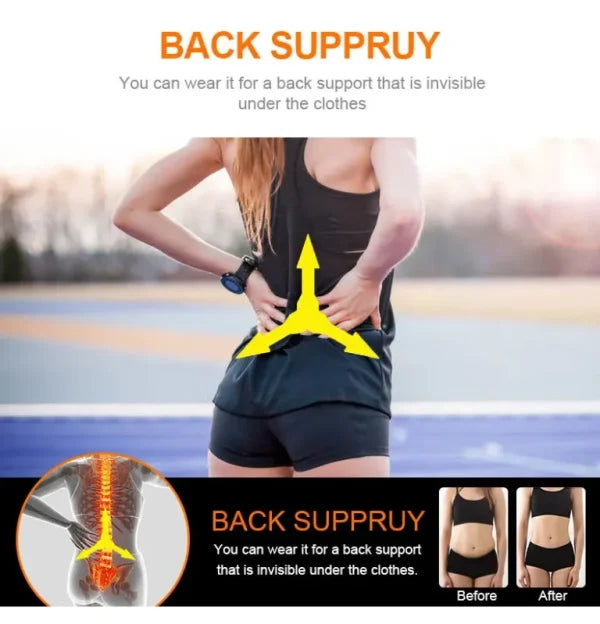 Polymer Sweat Shapewear Waist Slimming Trainer, Black