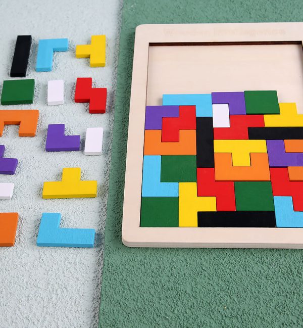 Wooden Puzzle Cubes: Educational Fun for Kids