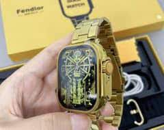 Z76 Ultra Smart Watch – Gold Edition With 2 Straps