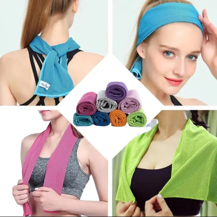 Ice Cold Cool Towel: Instant Cooling for Outdoor Sports