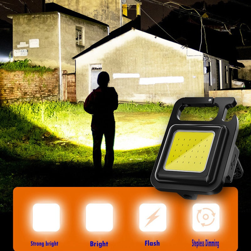 COB Rechargeable Keychain Light