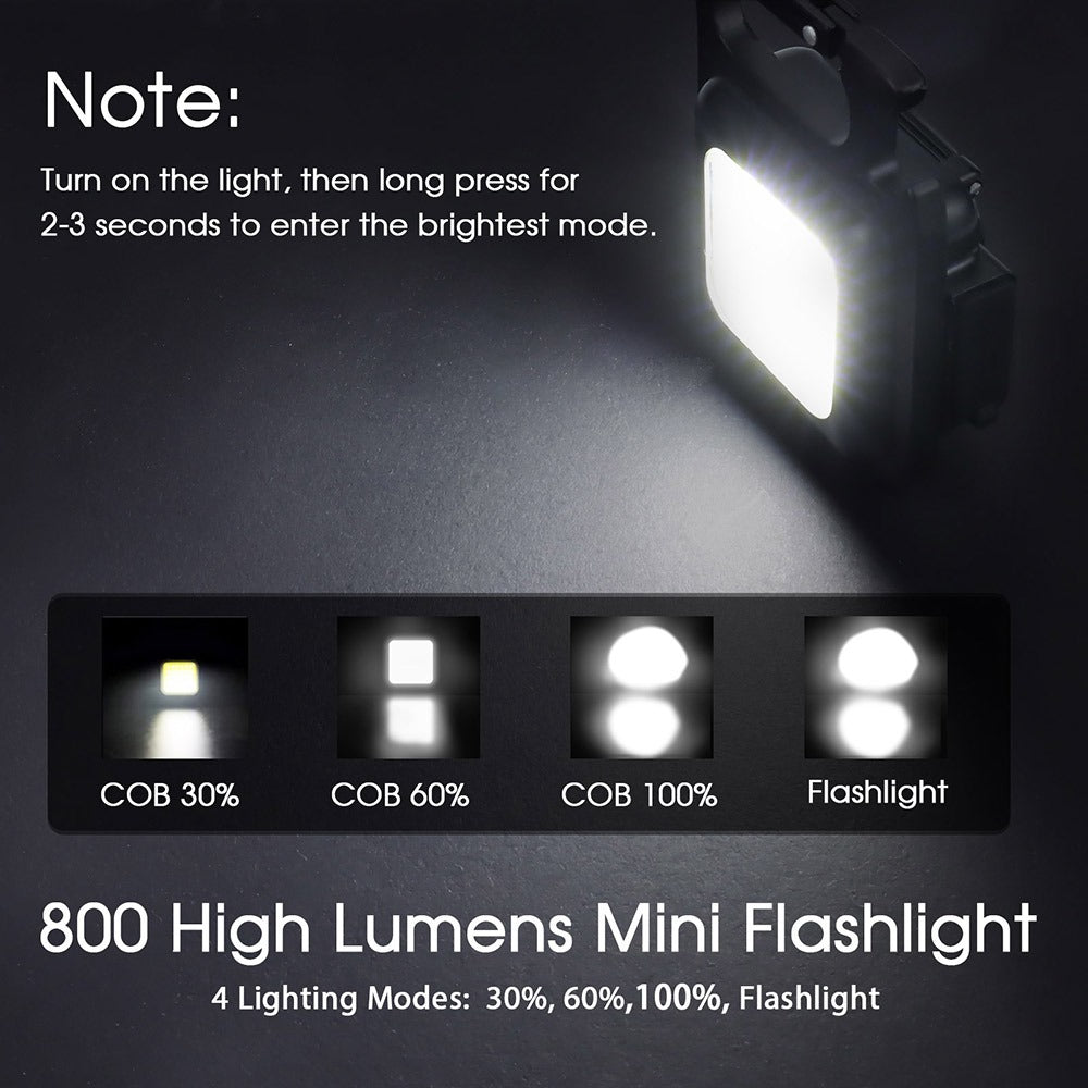 COB Rechargeable Keychain Light