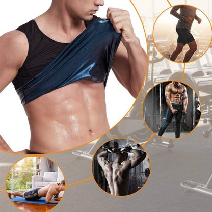 Polymer Sweat Shapewear Waist Slimming Trainer, Black
