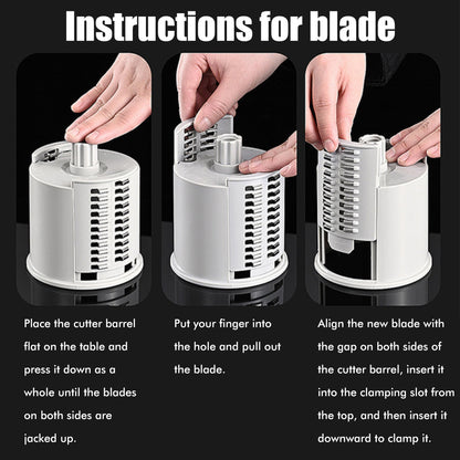 4 in 1 Manual Vegetable Cutter