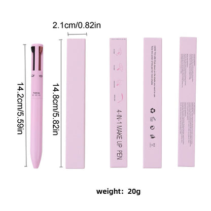 4 In 1 Waterproof Makeup Pen Eyebrow