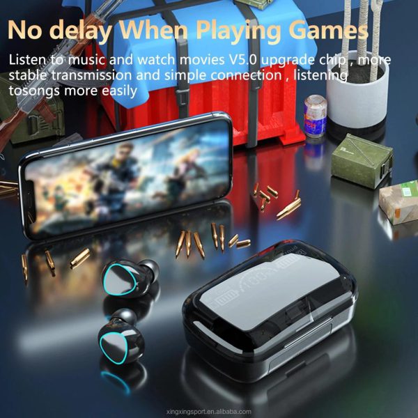 Wireless Bluetooth Earbuds: M10 Model