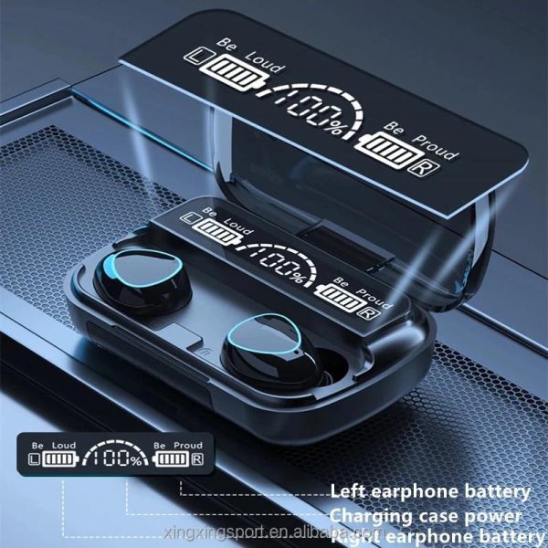 Wireless Bluetooth Earbuds: M10 Model