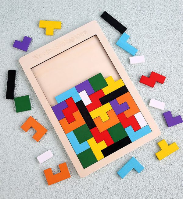Wooden Puzzle Cubes: Educational Fun for Kids
