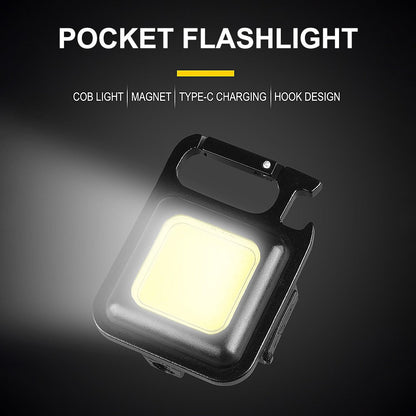 COB Rechargeable Keychain Light