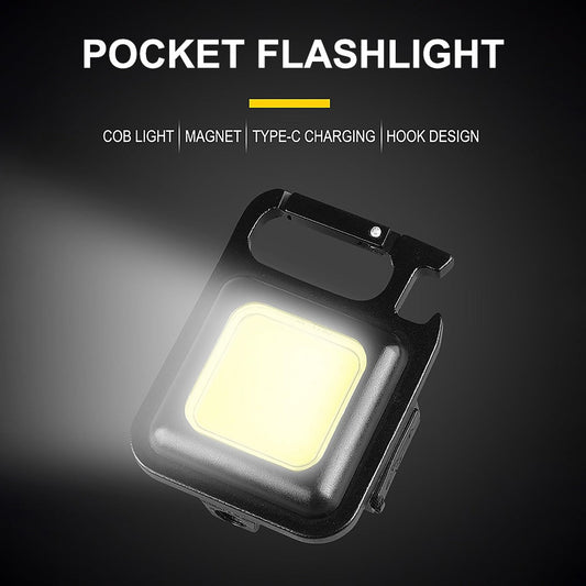 COB Rechargeable Keychain Light
